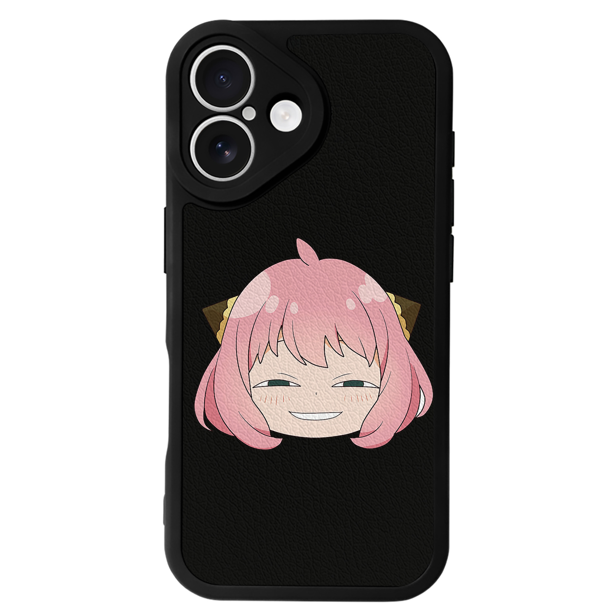 （画像用） SPY×FAMILY间谍家家酒 【iPhone 16シリーズ対応】シリコンスマホケース（レザー調） 材質：シリコン